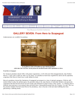 The Herbert Hoover Presidential Library and Museum