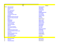 1970 Title Director Watch Adam at Six A.M. Robert Scheerer The