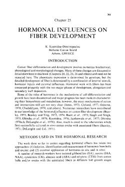 COTTON PHYSIOLOGY, Chapter 25