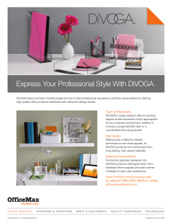 Express Your Professional Style With DiVOGA.