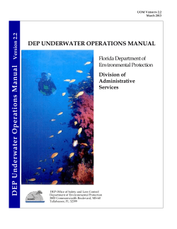 Underwater Operations Manual