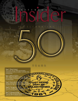 22JCC Pictorial: The Early Years