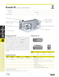Bravado HZ Hazardous Location Battery Unit