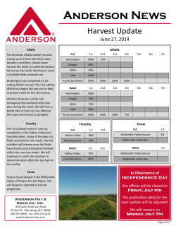 Anderson News - Anderson Hay