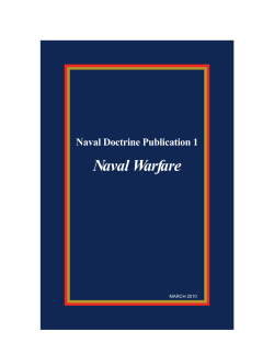 Naval Warfare - US Naval War College