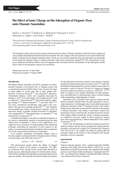 The Effect of Ionic Charge on the Adsorption of
