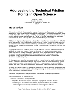 Addressing the Technical Friction Points in Open