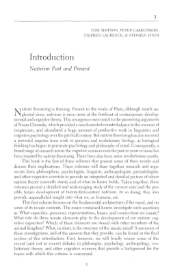 Introduction: Nativism Past and Present