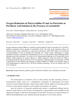 Oxygen Reduction on Polycrystalline Pt and Au Electrodes in