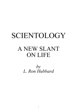 New Slant on Life