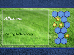 Allusions - North Allegheny