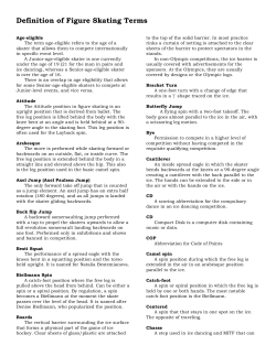 Definition of Figure Skating Terms