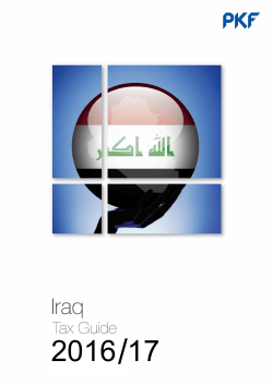 Iraq: Country Tax Guide