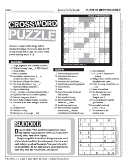 PuzzLe - Scholastic