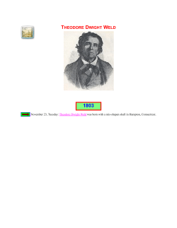 Theodore Dwight Weld