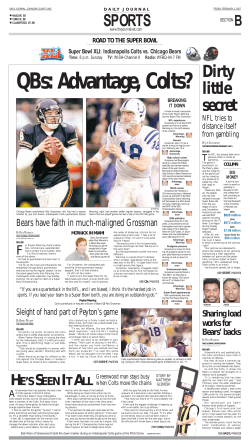 SPORTS Dirty little secret