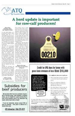 A herd update is important for cow-calf producers! - Agri