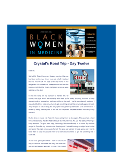 Crystal`s Road Trip - Day Twelve