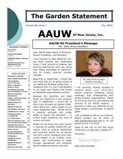 Fall 2010 Newsletter
