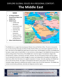 The Middle East