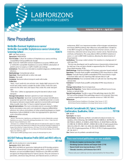 LabHorizons Vol XVII, N&deg; 4, April 2017