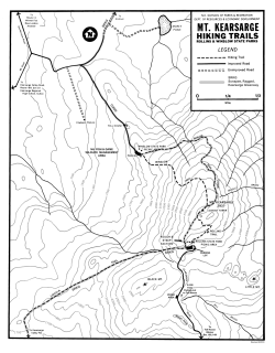 Mount Kearsarge Hiking Map
