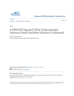 A DREAM Deported: What Undocumented