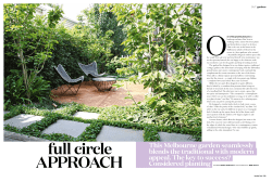 This Melbourne garden seamlessly blends the traditional with