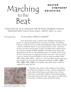 March! - Boston Symphony Orchestra