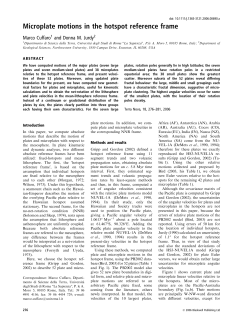 Microplate motions in the hotspot reference frame