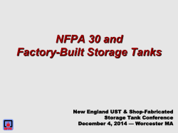NFPA 30-2000, Flammable and Combustible Liquids Code Seminar