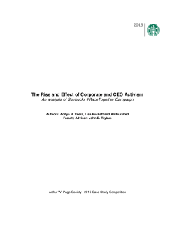 The Rise and Effect of Corporate and CEO Activism