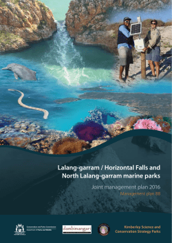 Lalang-garram / Horizontal Falls and North Lalang