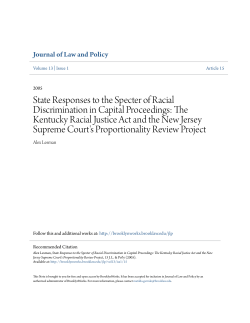 State Responses to the Specter of Racial