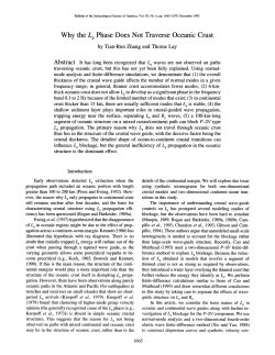 Why the Phase Does Not Traverse Oceanic Crust