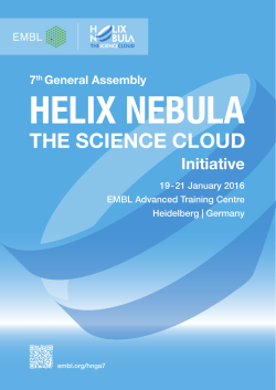 helix nebula - CERN Indico