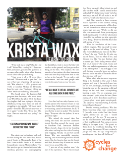 LEARN-TO-RIDE - Cycles for Change