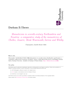 Durham e-Theses - Durham University