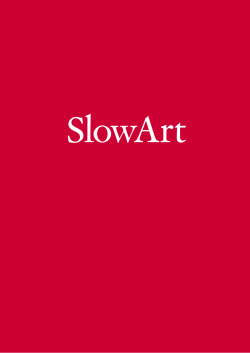 Slow Art - Nationalmuseum