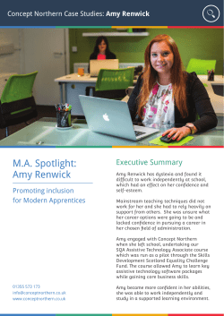 Amy Renwick - Concept Northern