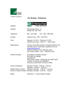 Car Rentals - Enterprise