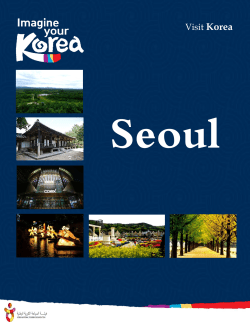Tourism in Seoul - Arabian Travel Market