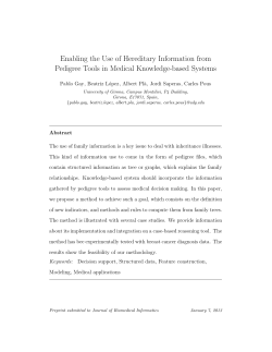 Enabling the Use of Hereditary Information from Pedigree