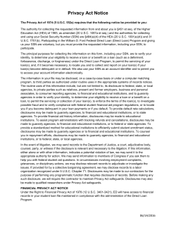 Federal Direct PLUS Loan Worksheet