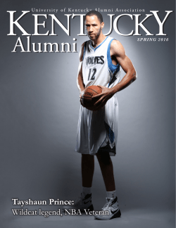 Tayshaun Prince - University of Kentucky