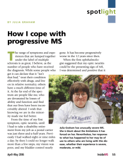 How I cope with progressive MS - National Multiple Sclerosis Society