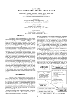 1 iaf-97-s.5.01 development study on atrex engine system