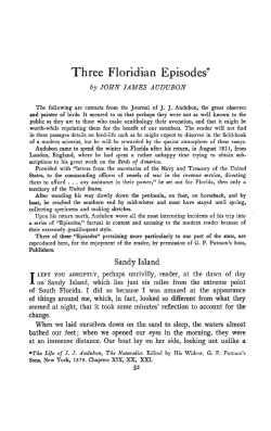 Three Floridian Episodes - FIU Digital Collections