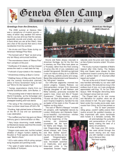 Read - Geneva Glen Camp