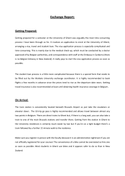 Exchange Report - University of Waikato